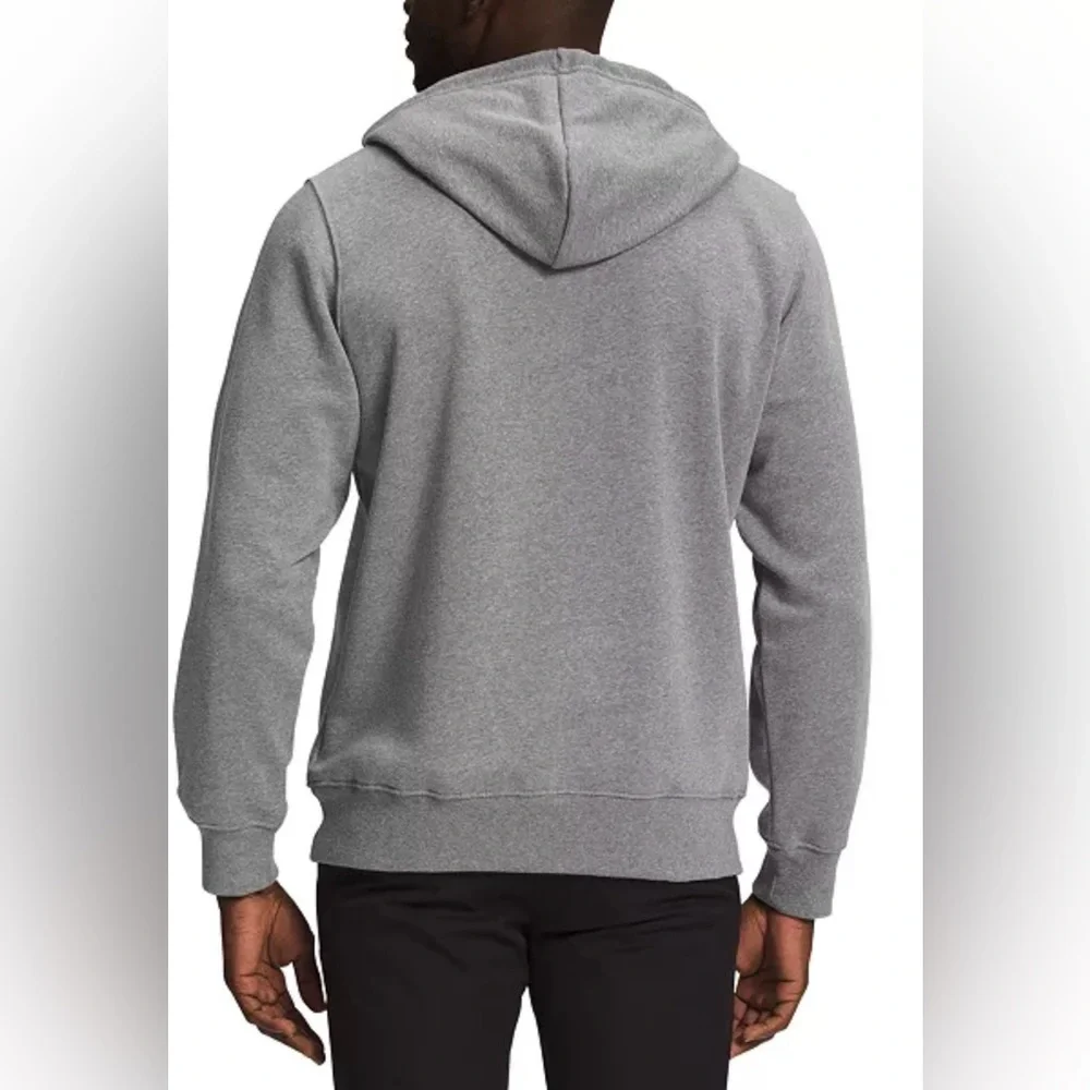 The North Face Front Graphic Never Stop Exploring Logo Hoodie Grey Men's XL